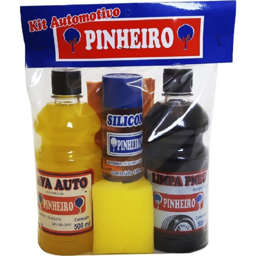 Kit Automotivo Limpeza Pinheiro Com 6 Pecas 28 Kit Automotivo Limpeza Pinheiro Com 6 Pecas 28