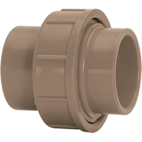 Uniao Marrom Amanco Liso/Liso 40Mm X 40Mm 10311/11876 - Kit C/10 Uniao Marrom Amanco Liso/Liso 40Mm X 40Mm 10311/11876 - Kit C/10