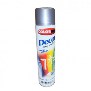 Spray Colorgin Decor Aluminio 360Ml 8581