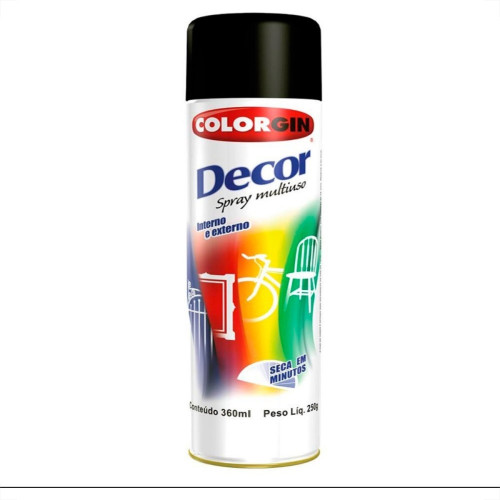 Tinta Spray Colorgin Decor Azul Ceu 360Ml 8631 Tinta Spray Colorgin Decor Azul Ceu 360Ml 8631