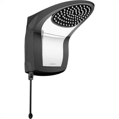 Ducha Lorenzetti Acqua Jet Preta/Cromada 127V Ducha Lorenzetti Acqua Jet Preta/Cromada 127V
