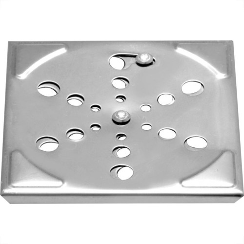Grelha Inox Hidrolar Quadrada 10Cm Com Fecho 30187 Grelha Inox Hidrolar Quadrada 10Cm Com Fecho 30187