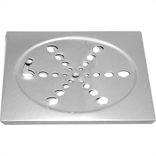 Grelha Inox Hidrolar Quadrada 15Cm Com Fecho 30299 Grelha Inox Hidrolar Quadrada 15Cm Com Fecho 30299