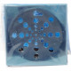 Grelha Inox Hidrolar Quadrada 15Cm Fixa 30586 Grelha Inox Hidrolar Quadrada 15Cm Fixa 30586