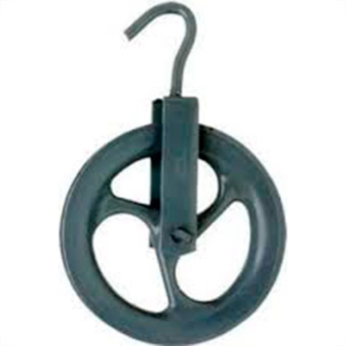 Roldana Para Poco Biehl 08Cm Capacidade 50Kg ''Gancho''