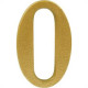 Numero Colonial Pvc Caiado 0 - Kit C/10