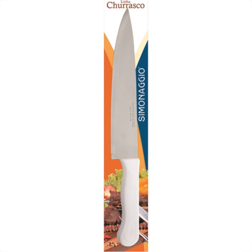 Faca Simonaggio Peixeira Inox Branca 001.101.0322.001 Faca Simonaggio Peixeira Inox Branca 001.101.0322.001