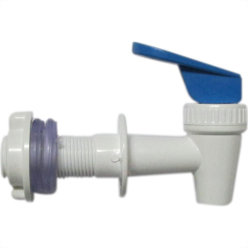 Torneira Filtro E Bebedouro Gama Alavanca Branca E Azul - Kit C/12 Torneira Filtro E Bebedouro Gama Alavanca Branca E Azul - Kit C/12