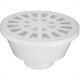 Ralo Sifonado Krona 100X38X40 Redonda Branco 922 Ralo Sifonado Krona 100X38X40 Redonda Branco 922