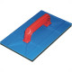 Desempenadeira Pvc Zumplast 12X22 Com Borracha Azul 2275 Desempenadeira Pvc Zumplast 12X22 Com Borracha Azul 2275