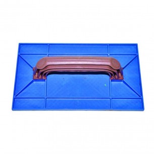 Desempenadeira Pvc Zumplast 15X26 Corrugada Azul 2270