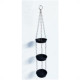 Suporte Para 3 Vasos Iguatemi Conjunto Violeta Bicromatizado 113 Suporte Para 3 Vasos Iguatemi Conjunto Violeta Bicromatizado 113