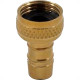 Uniao Torneira Metal Amarela Metais Rei 3/4X1/2 10079 - Kit C/6 Uniao Torneira Metal Amarela Metais Rei 3/4X1/2 10079 - Kit C/6