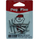 Cartela Rebite Repuxo Aluminio 4 X 12Mm Peg&Fixe 10 Pecas Areb/08 Cartela Rebite Repuxo Aluminio 4 X 12Mm Peg&Fixe 10 Pecas Areb/08