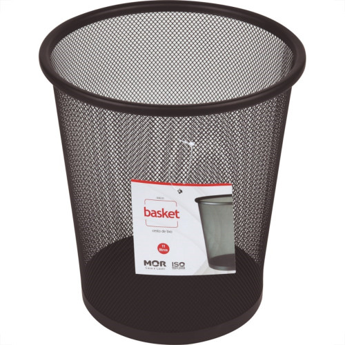 Lixeira Mor Aco Basket 11 Litros Lixeira Mor Aco Basket 11 Litros