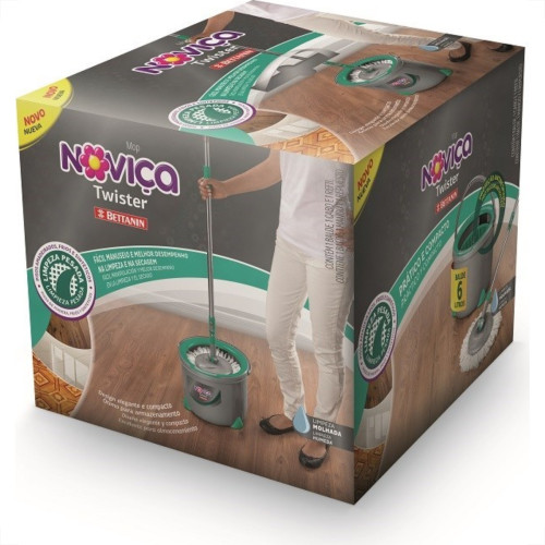 Rodo Mop Novica Giratorio Com Balde Bt1902 Rodo Mop Novica Giratorio Com Balde Bt1902