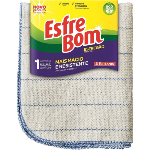 Pano Limpeza Esfrebom Ecologico Esfregao Bt4981 Pano Limpeza Esfrebom Ecologico Esfregao Bt4981