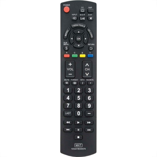 Controle Remoto*panasonic Viera Lcd 1254 23.1.1011 Controle Remoto*panasonic Viera Lcd 1254 23.1.1011