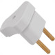 Pino Triangulo 2 Polos Ilumi 10A Branco 1443Pct - Kit C/10 Pino Triangulo 2 Polos Ilumi 10A Branco 1443Pct - Kit C/10