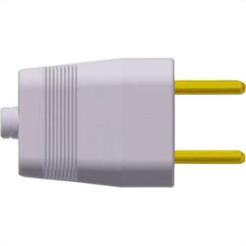 Pino Macho 2 Polos Ilumi 10A Cinza 1401Pct - Kit C/10 Pino Macho 2 Polos Ilumi 10A Cinza 1401Pct - Kit C/10