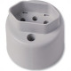 Tomada Externa Ilumi 2 Polos +Terra 10A Cinza 17500Pct - Kit C/10 Tomada Externa Ilumi 2 Polos +Terra 10A Cinza 17500Pct - Kit C/10