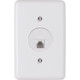 Conjunto Ilumi Stylus 4X2 Branco Com Placa (1Tomada Rj45) 2554 Conjunto Ilumi Stylus 4X2 Branco Com Placa (1Tomada Rj45) 2554