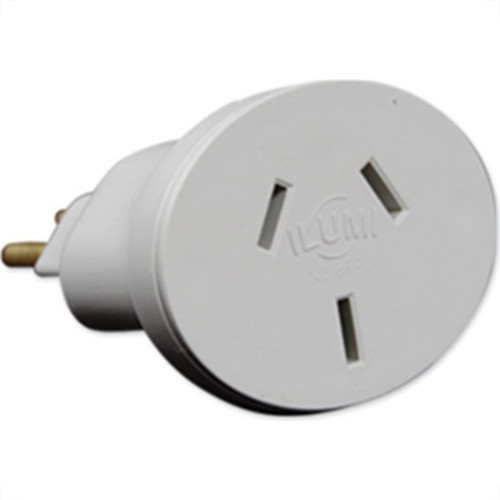 Pino Adaptador (Entrada =3 Redondo/Saida =3 Chato) Ilumi 20A Cinza 1216Pct - Kit C/10 Pino Adaptador (Entrada =3 Redondo/Saida =3 Chato) Ilumi 20A Cinza 1216Pct - Kit C/10