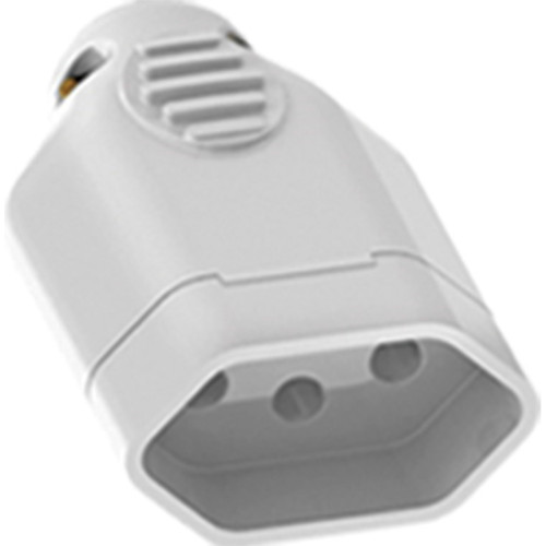 Pino Femea 2 Polos+Terra Ilumi 10A Branco 1433Pct - Kit C/10 Pino Femea 2 Polos+Terra Ilumi 10A Branco 1433Pct - Kit C/10