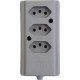 Tomada Barra Interneed Tripla 10/20A 2 Polos +Terra Cinza 66507 Tomada Barra Interneed Tripla 10/20A 2 Polos +Terra Cinza 66507