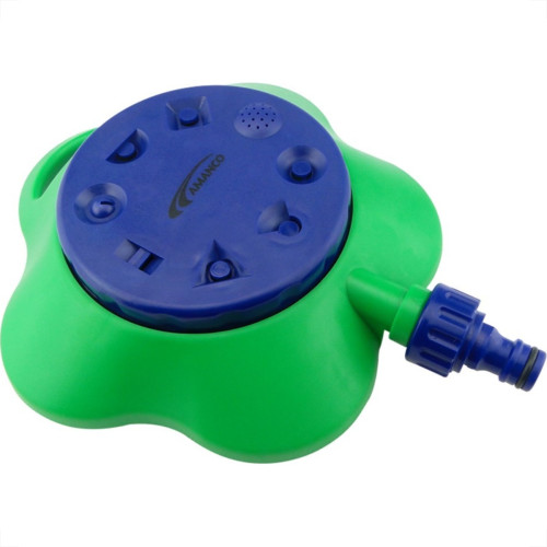 Irrigador Amanco Base 8 Jatos Laranja 98637 Irrigador Amanco Base 8 Jatos Laranja 98637