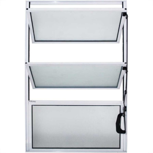 Janela Basculante Aluminio Branca Hikari 60 X 40 Vb24 Janela Basculante Aluminio Branca Hikari 60 X 40 Vb24