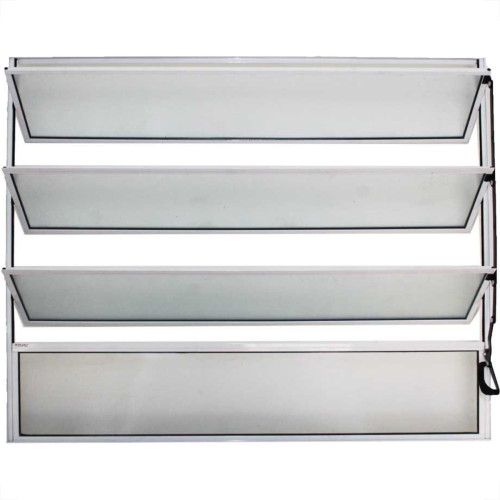 Janela Basculante Aluminio Branca Hikari 80 X 100 Vb30 Janela Basculante Aluminio Branca Hikari 80 X 100 Vb30