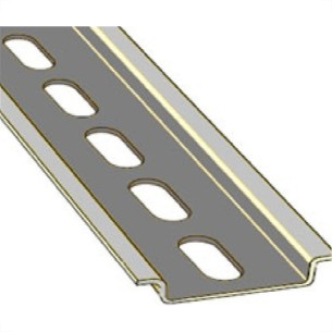 Suporte Disjuntor Din Trilho Perfurado 2M Zincado Baixo T2879