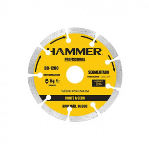Disco Diamantado Hammer Segmentado 110Mm Seco Gydd1200