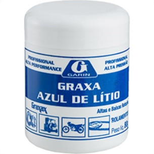 Graxa Litio Azul Garin Para Rolamento 130°  80G  Lgla-080