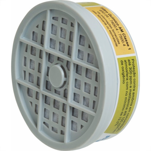 Filtro Respirador Plastcor Amonia Rosca - Kit C/4 Filtro Respirador Plastcor Amonia Rosca - Kit C/4