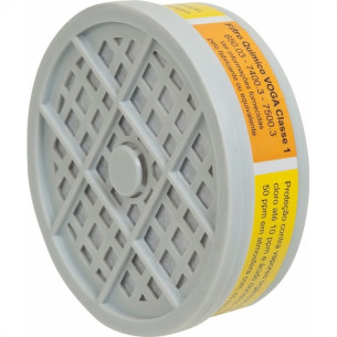 Filtro Respirador Plastcor Vapor Organico+Gases Rosca - Kit C/4