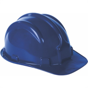 Capacete Com Carneira Plastcor Plastico Azul Escuro 70000465