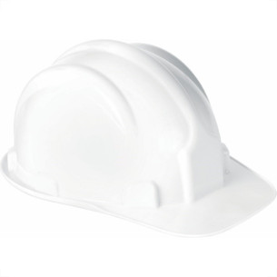 Capacete Com Carneira Plastcor Plastico Branco 70000467