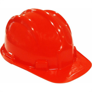 Capacete Com Carneira Plastcor Plastico Laranja 70000469