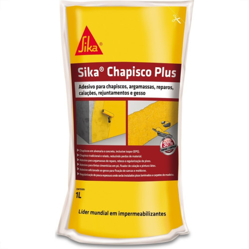 Sika Chapisco 1L Frasco 427966 Sika Chapisco 1L Frasco 427966