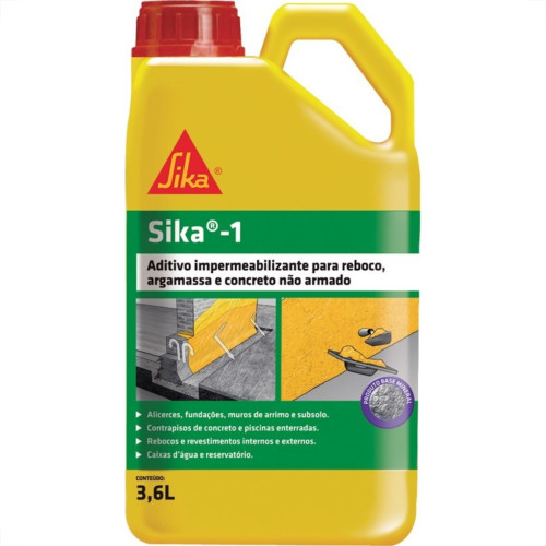 Sika1 3,6L Galao 427979 Sika1 3,6L Galao 427979