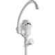 Torneira Eletrica Sintex Mesa Branca Alta 220V Teb244 Torneira Eletrica Sintex Mesa Branca Alta 220V Teb244