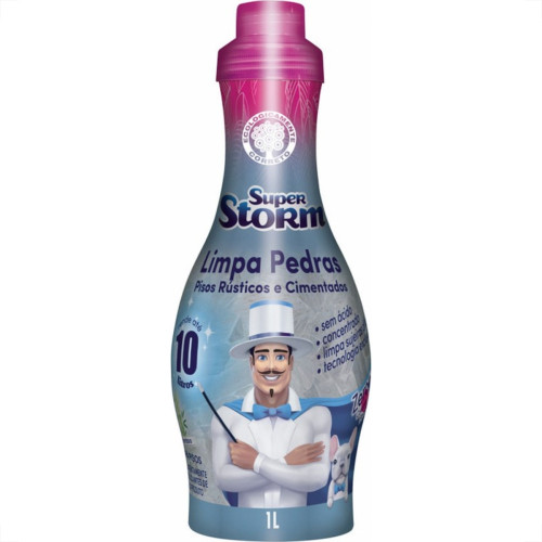 Limpa Pedra Superstorm 1L Pulvitec Fm031 Limpa Pedra Superstorm 1L Pulvitec Fm031