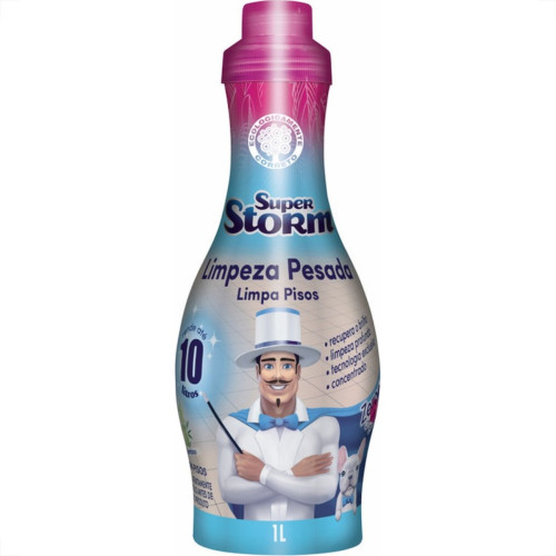 Limpeza Pesada Piso Superstorm 1L Pulvitec Fm047 Limpeza Pesada Piso Superstorm 1L Pulvitec Fm047