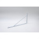 Suporte Prateleira Overtime Leve Branco 25Cm Peca 160002 - Kit C/12 Suporte Prateleira Overtime Leve Branco 25Cm Peca 160002 - Kit C/12