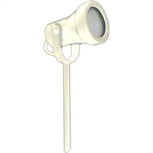 Espeto Para Jardim Ideal Aluminio Com Tampa Branco 3427