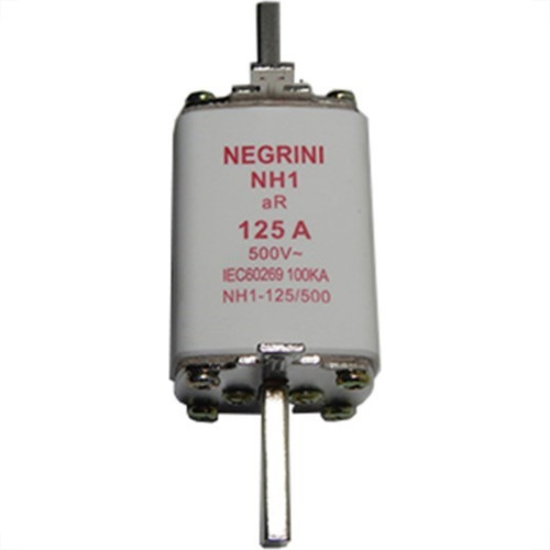 Fusivel Nh Negrini Ultra Rapido 01/125A Nh-1-125/500Ur Fusivel Nh Negrini Ultra Rapido 01/125A Nh-1-125/500Ur