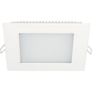 Luminaria Led Plafon Taschibra Embutir Quadrado 06W 3000K 12Cm 