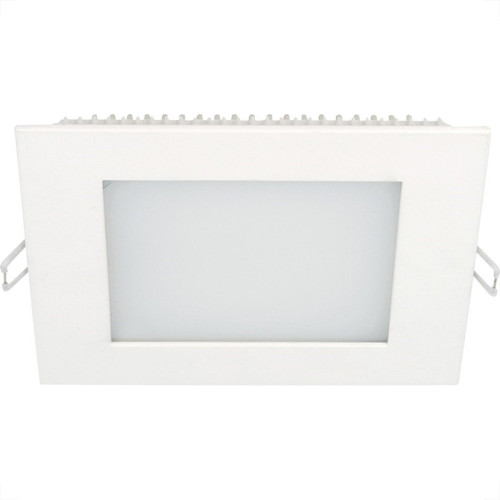 Luminaria Led Plafon Taschibra Embutir Quadrado 06W 3000K 12Cm 